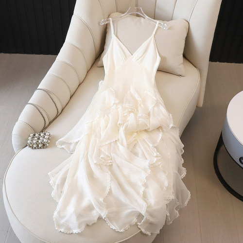 itCHOCOOLATE吊带蛋糕连衣裙