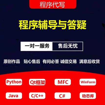 python程序Java程序C++编程C#C语言远程调试安卓VB代码软件开发