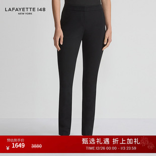长裤 LAFAYETTE148 收腿九分裤 直筒修身 拉飞逸