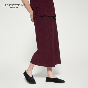 拉飞逸奥斯曼提条直身半裙 LAFAYETTE148 25早秋新款