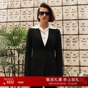 LAFAYETTE148 拉飞逸海洋纤维简约收腰西装