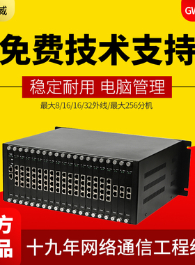 HB国威GW2000-2程控电话交换机32进外线96/112/192/208/240出分机