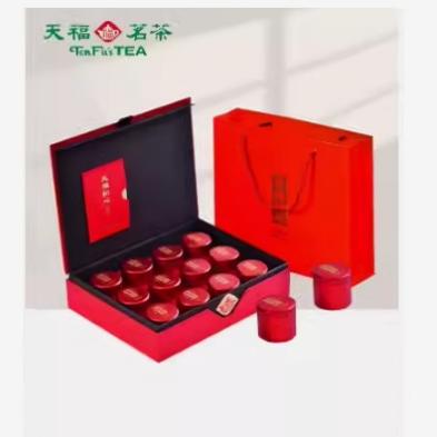 天福茗茶2026初心金骏眉特级武夷山小叶种红茶礼盒装120g