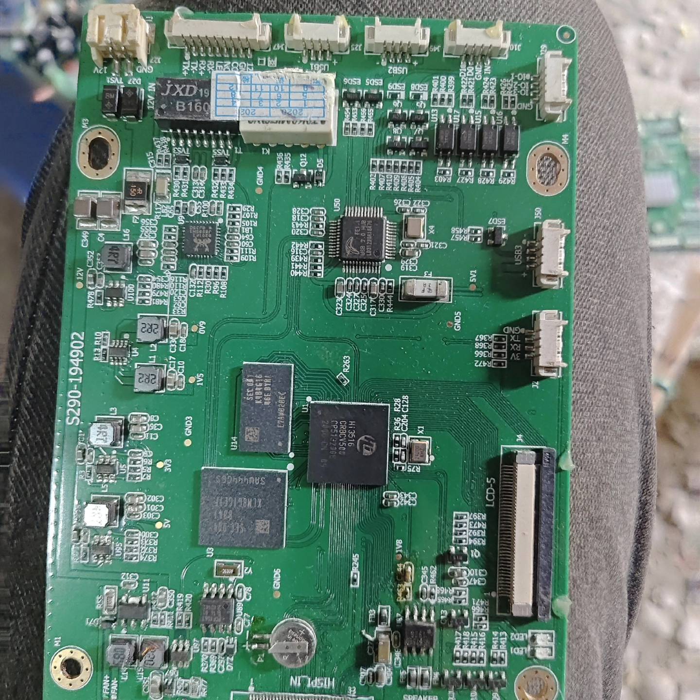 可维修体温测试监控 型号板  主控hi3516dv500   成色 - 实物图