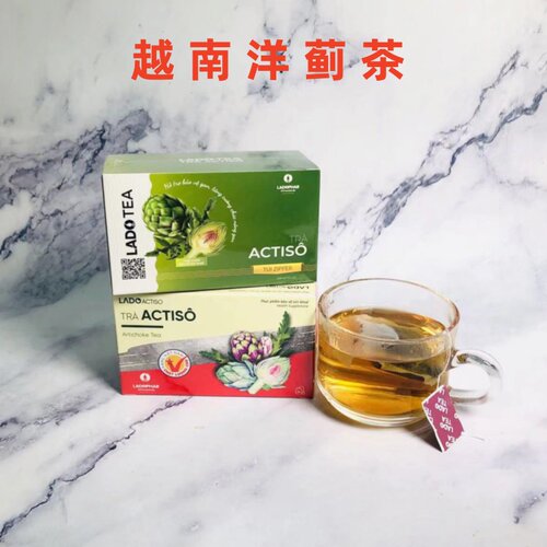代购越南原装洋蓟茶凉茶清凉甘甜一盒20小包