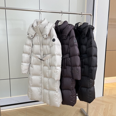 大牌收腰显瘦加厚长款羽绒服外套