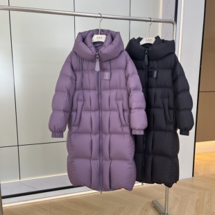 丁禹锡同款2025冬季新气质高端羽绒服长鹅绒保暖男女同款加厚外套