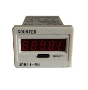 JDM11-5H 5位数显计数器带停电记忆DC12V,DC24V,AC380V带面板复位