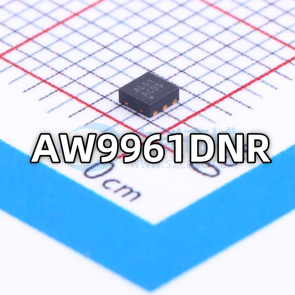 全新原装AW9961DNR DFN2*2-6 丝印AZ61调光的串联WLED驱动器芯片