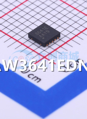 AW3641EDNR 原装 丝印3641E 1A电荷泵 DFN10 闪光灯led驱动芯片IC
