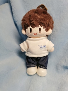 周可可娃衣周深属性棉花娃娃服深深的公仔可爱服装换装手工制作