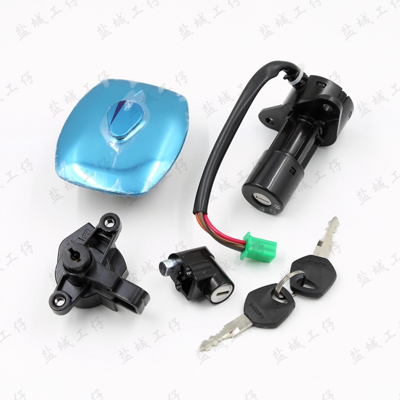 适用钻豹HJ125K-2银豹HJ125-7A电门锁油箱锁车把锁坐垫锁点火套锁
