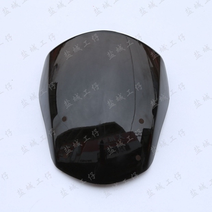 适用轻骑铃木GT125风镜QS125-5A/5E骏驰导流罩玻璃头罩大灯罩玻璃