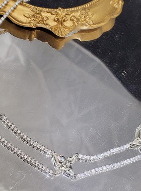 ABYB KVK【乘风破浪3同款】项链女锁骨链梦蝶链条设计感颈链