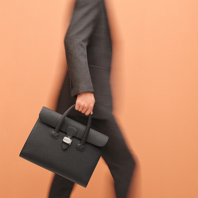 h家奢侈品男士高端定制牛皮手提Sac a depeches light 1-36商务包