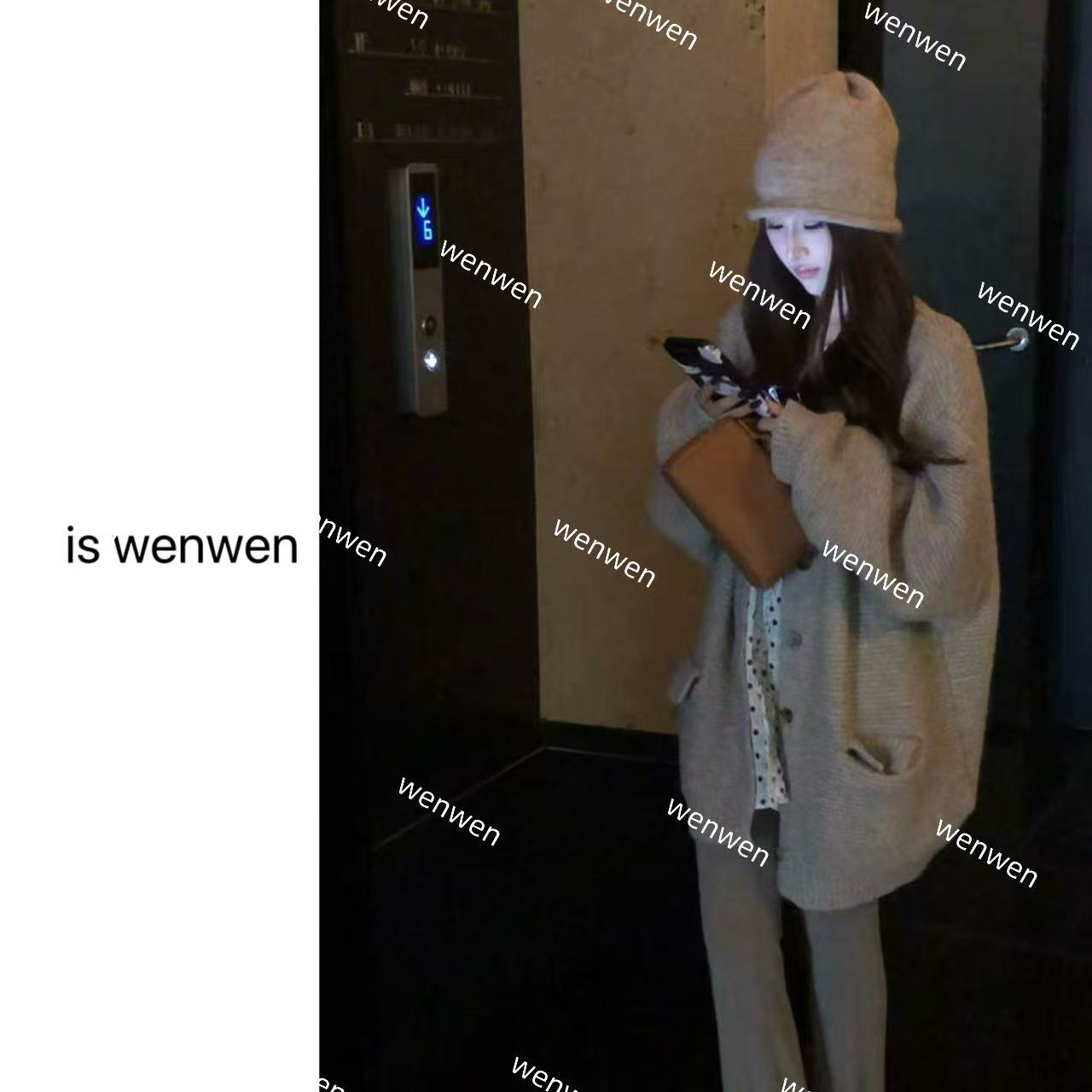 宽松百搭舒适休闲针织毛衣开衫