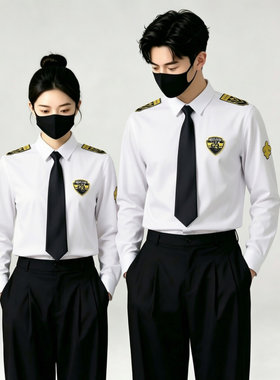 夜场男装足浴道会所少爷工装理发店餐饮酒吧餐厅KTV服务员工作服