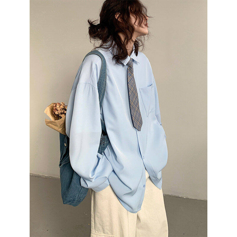 2025新品理发店发型师夜店酒吧KTV工作服定制LOGO男长袖免烫衬衫