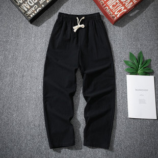 中医工作服康复理疗按摩推拿师工作服大师唐装男女款茶服定制裤子