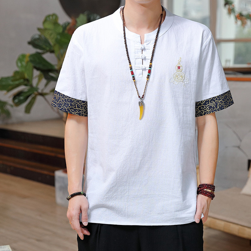 男款技师工作服2026新款足浴足疗桑拿技师制服工衣按摩师短袖T恤图片