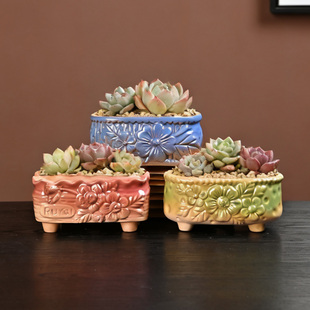 懒人自动吸水花盆组合多肉绿萝专用套盆免浇水创意组合种植盆