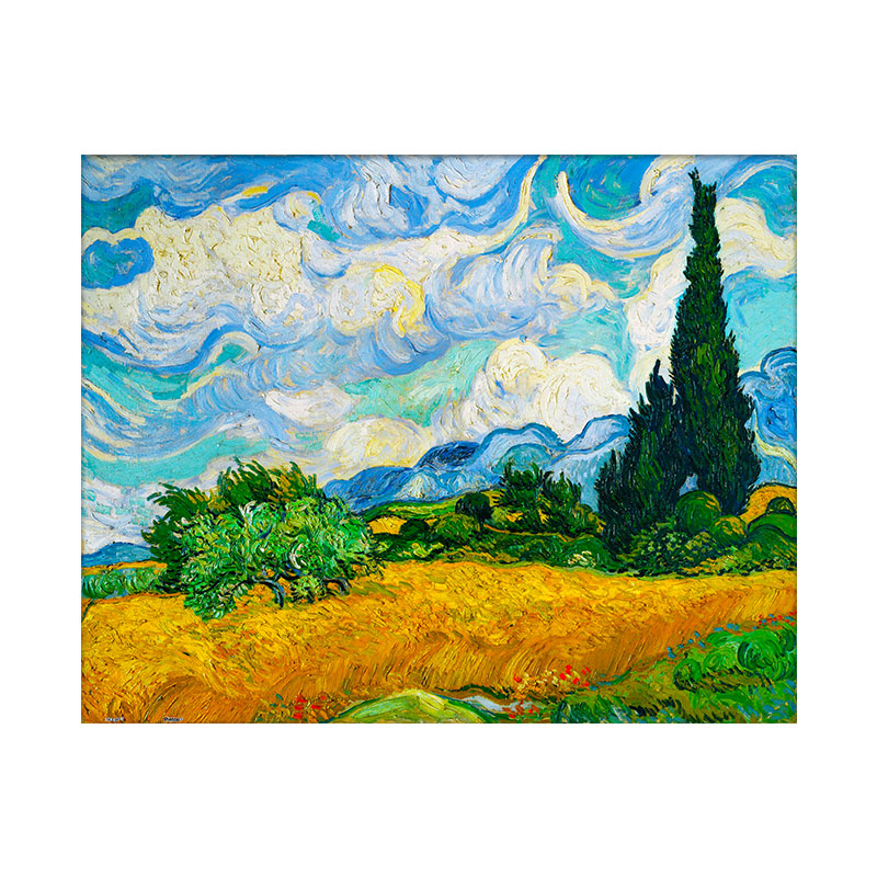 3djp名画梵高油画拼图500片
