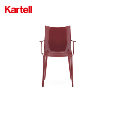 Kartell 意大利进口H.H.H. 亮面椅个性创意现代简约餐厅化妆椅子