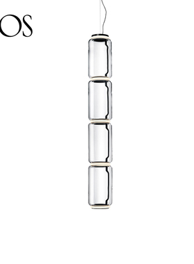 FLOS意大利进口Noctambule Cylinders个性玻璃简约吊灯餐客厅灯具