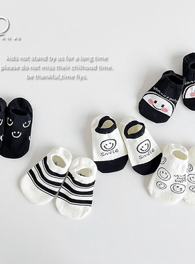 儿童袜子夏季薄款隐形船袜网眼男女童浅口低帮宝宝袜子夏棉袜