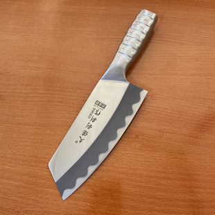正品久保利菜刀高级不锈钢料理刀家用厨房女士刀具切菜片肉刀锋利