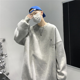 后背字母印花卫衣501-2-WY010-P40控55，男装卫衣，星座501-2