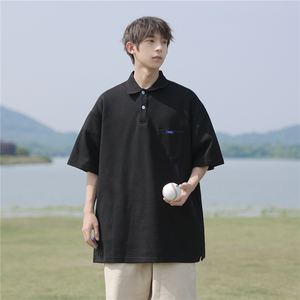 夏季重磅POLO衫宽松短袖T恤501-2-T1006-P50控68图片