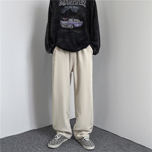 秋冬灯芯绒裤子基础百搭款休闲直筒裤501-2-KZ102-P45图片