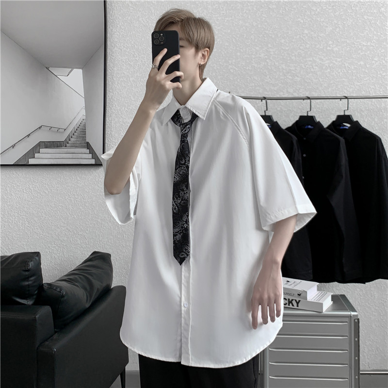 送领带~腰果花领带DK制服衬衫宽松短袖衬衣501-2-CS06-P45图片