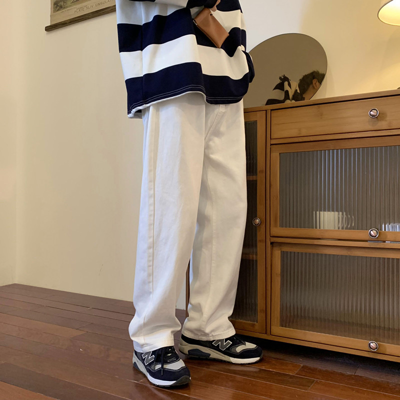 新款直筒牛仔裤韩版潮宽松休闲长裤501-2-NZ001-P45,男装牛仔裤,星座501-2