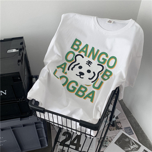 夏装新款小老虎印花短袖T恤501-2-TX024-P25图片