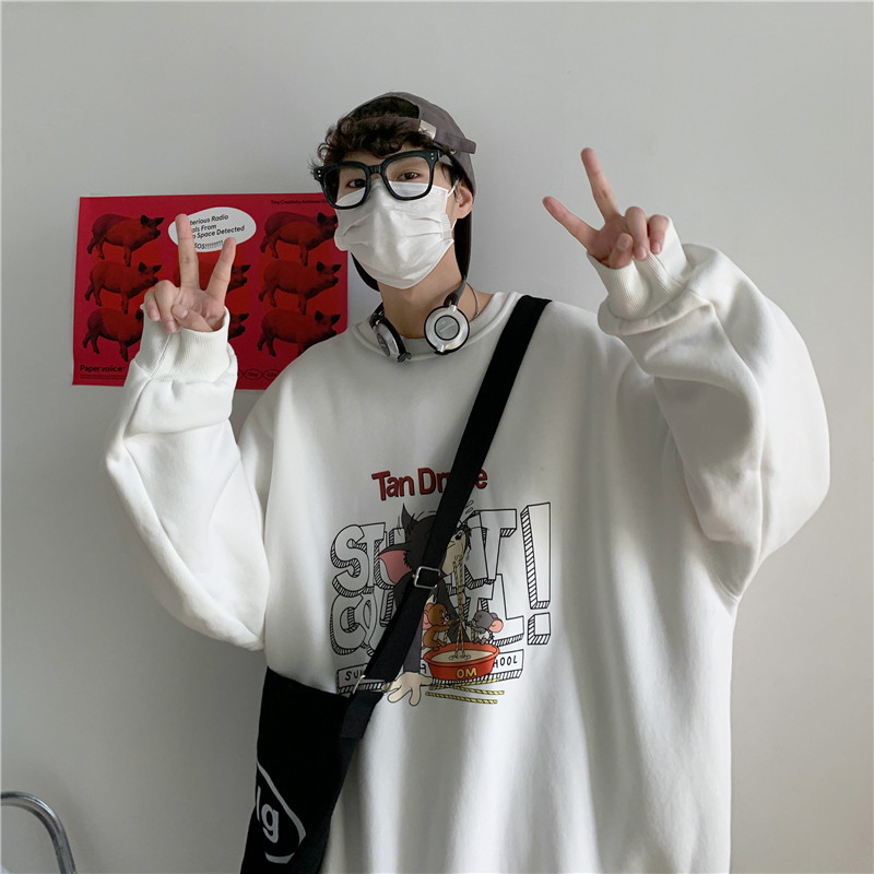 @秋上新卡通印花圆领卫衣501-2-WY012-P4055,男装卫衣,星座501-2