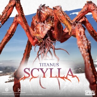 模玩集丨SpiralStudio螺旋社工作室泰坦巨兽斯库拉名人堂雕像