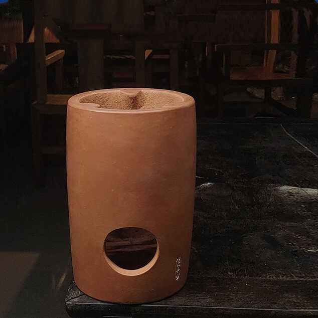 潮汕红泥炉炭火炉烧水煮茶壶围炉煮茶碳烤炉户外烧烤炉家用茶空间