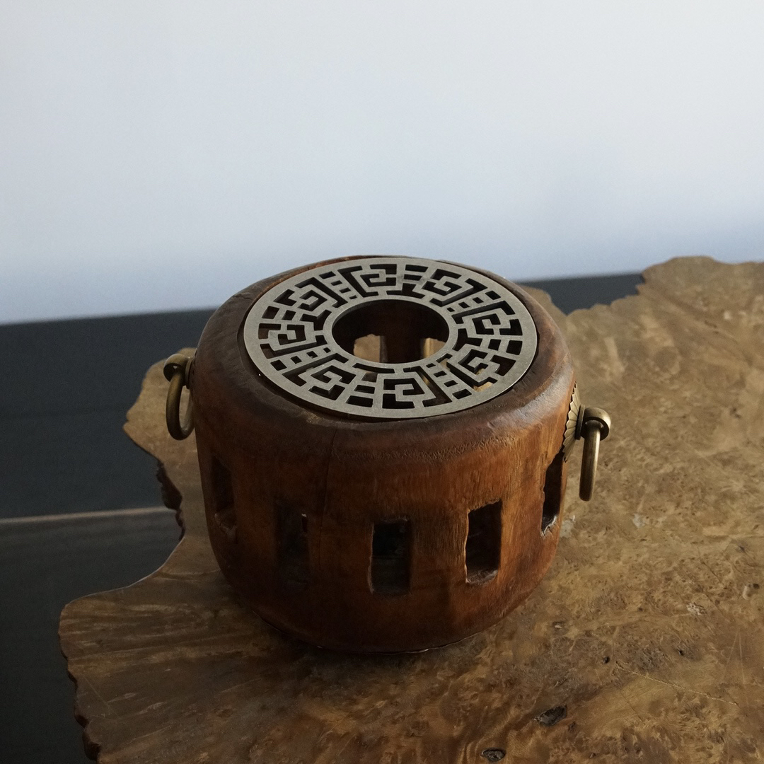 实木复古车轴保温温茶器皿电陶炉泡茶器家用功夫茶具