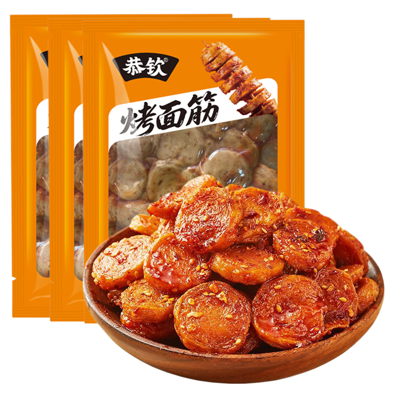 恭钦烤面筋100g烧烤味