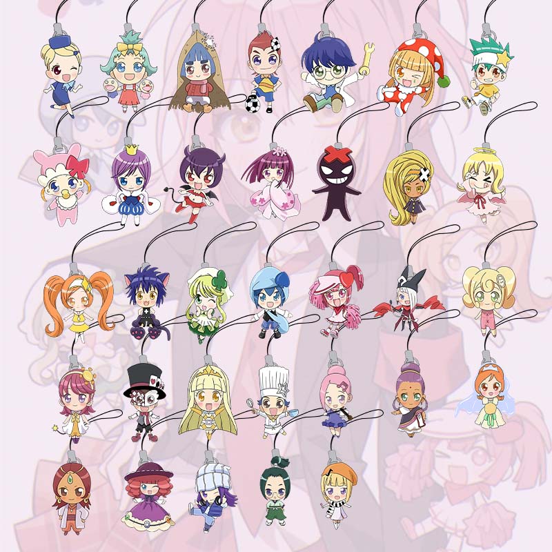 守护甜心亚克力手机链吊坠可爱少女心手机挂件学生小礼物挂绳美琪