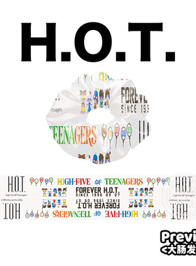 H.O.T韩流应援大肠发圈头圈自制安胜浩安七炫文熙俊李在元张佑赫