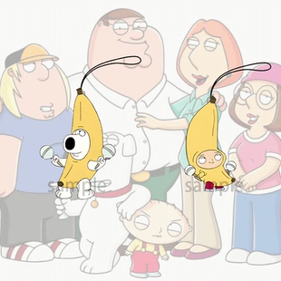 给给里周边阿饺子布莱恩手机链创意手机挂绳节日礼品迷你挂件