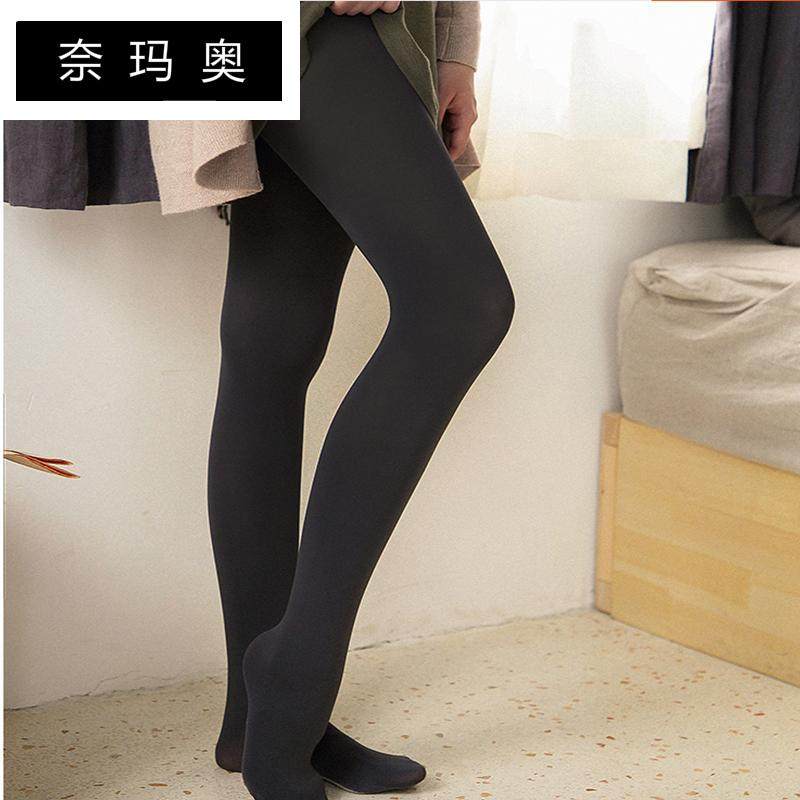 奈玛奥秋冬季新款女中厚款连裤袜 防勾丝棉底美腿显瘦高腰丝袜