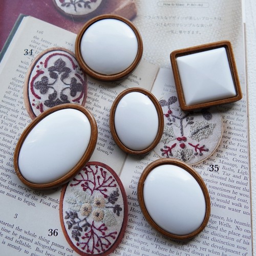 高品质胸针diy套装示范