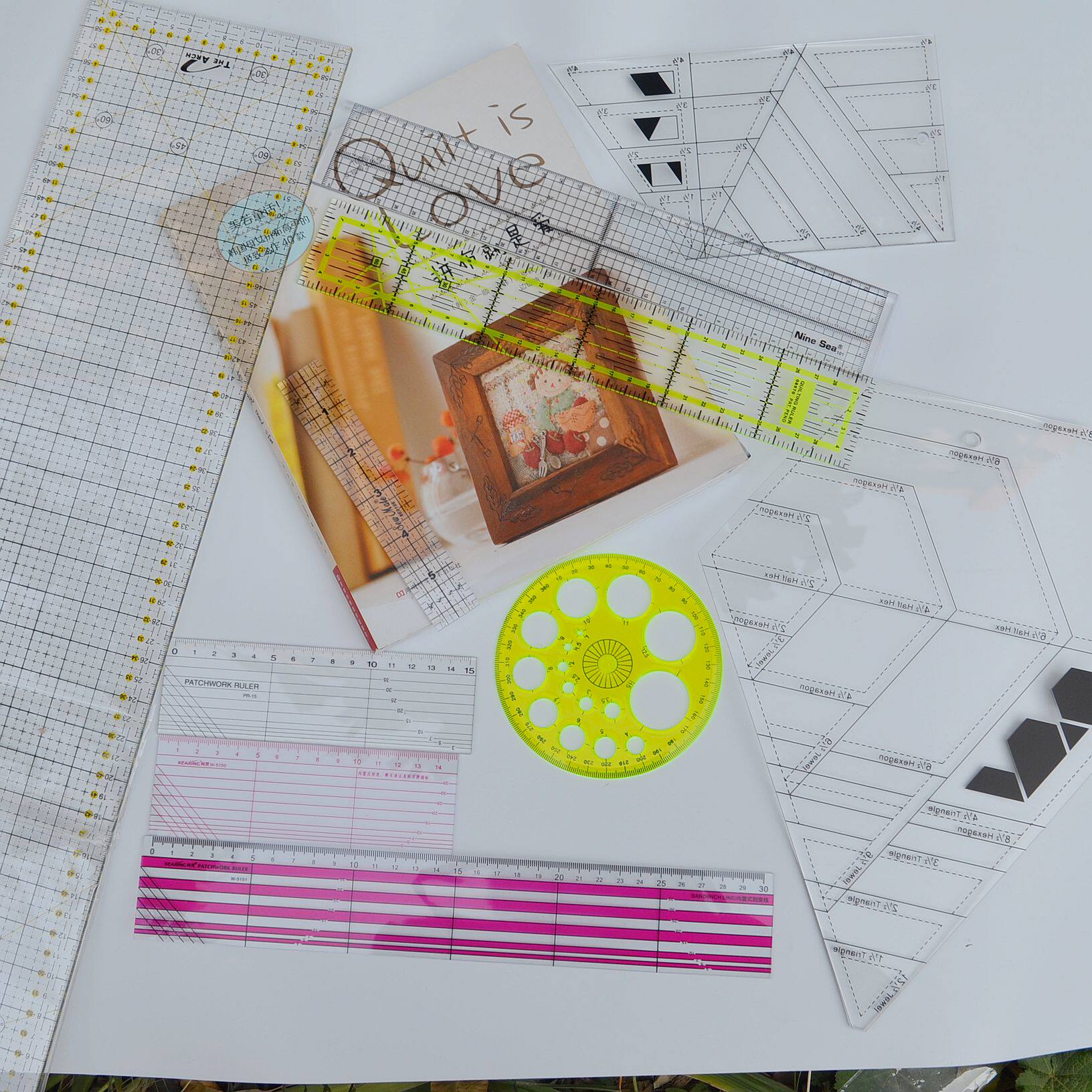 九洋雅趣硕美sewmate梯形拼布尺