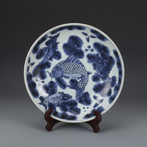 清青花盘价格 清青花盘图片 星期三