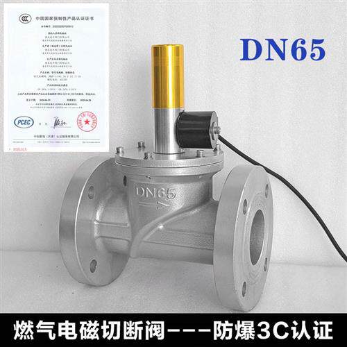 重庆燃气紧急切断电磁阀中高压燃气阀门DN80 100 150 200