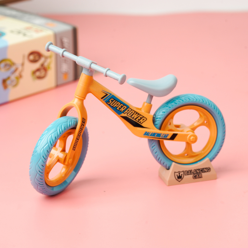 创意拼装自行车积木儿童小礼物幼儿园奖品小学生动手亲子节日鼓励
